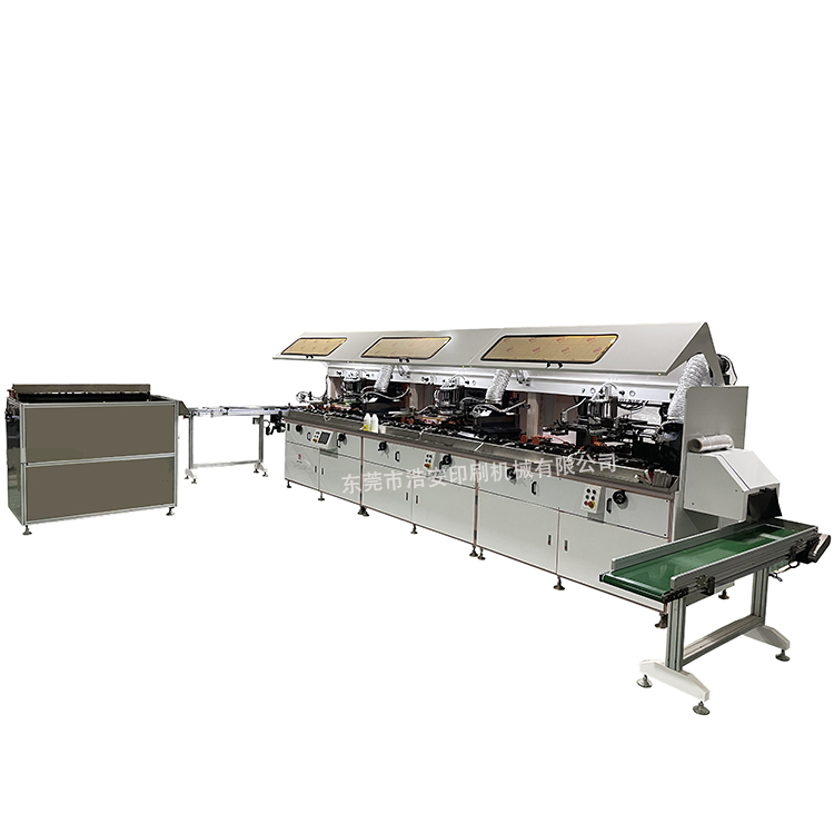 767-3全自動(dòng)絲印機(jī)+上料機(jī)