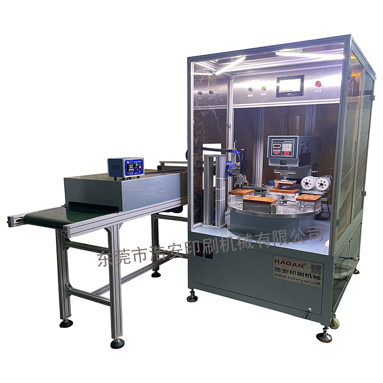 HA-123AE-S4四工位轉(zhuǎn)盤(pán)自動(dòng)移印機(jī)