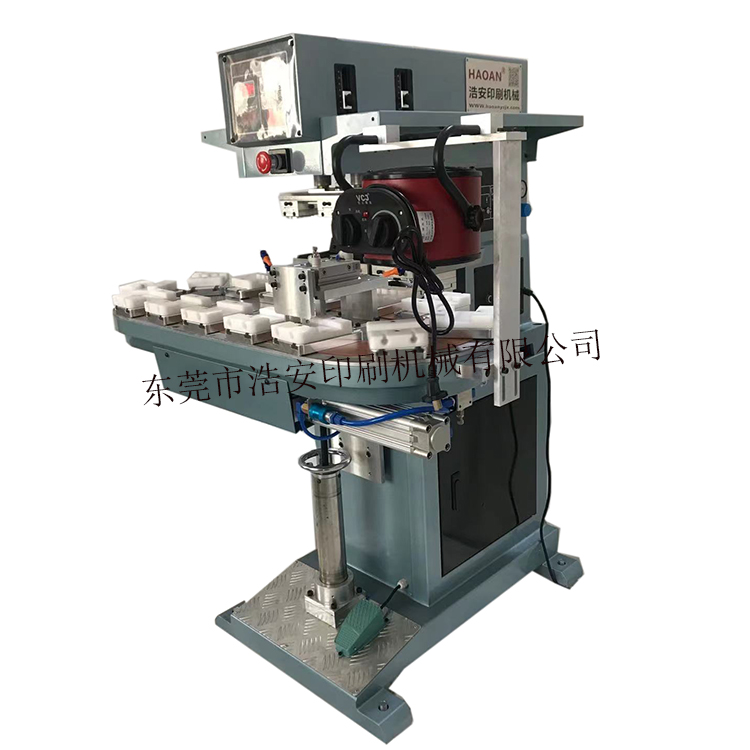 HA-123PLC-S2-IR筆帽雙色轉(zhuǎn)盤(pán)移印機(jī)